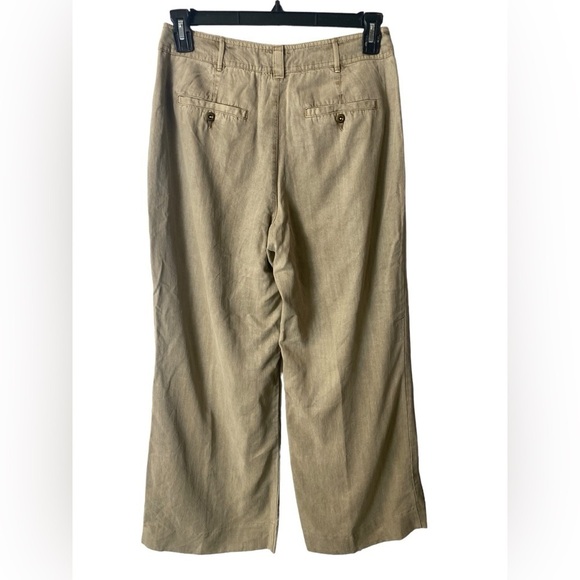 Sundance Kendricks Tan Tencel Wide Leg Pants - Picture 3 of 7